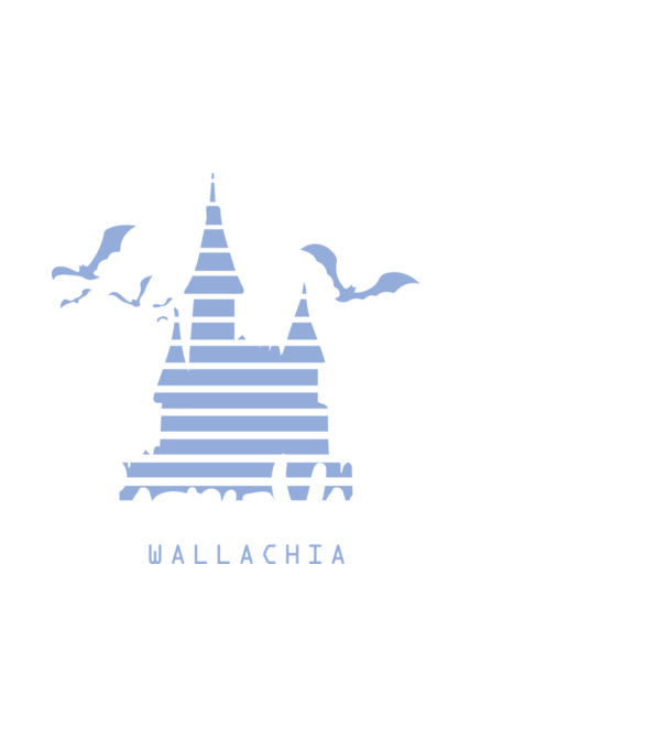 România CastleVania model negru pe tricou