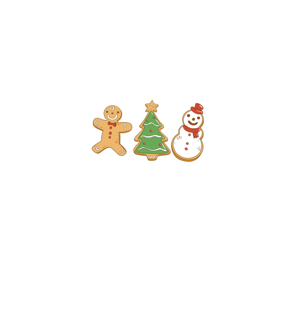 christmas cookies model negru pe tricou