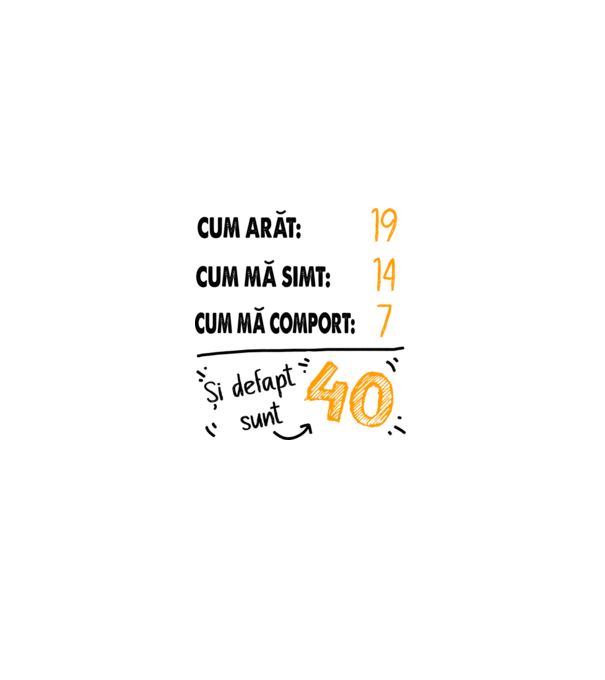 Aspect, senzație, comportament 40 Alb model alb pe tricou