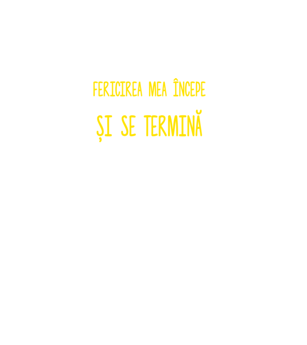 fericirea mea începe cu un nas rece și umed și se termină cu datul din coadă model negru pe tricou