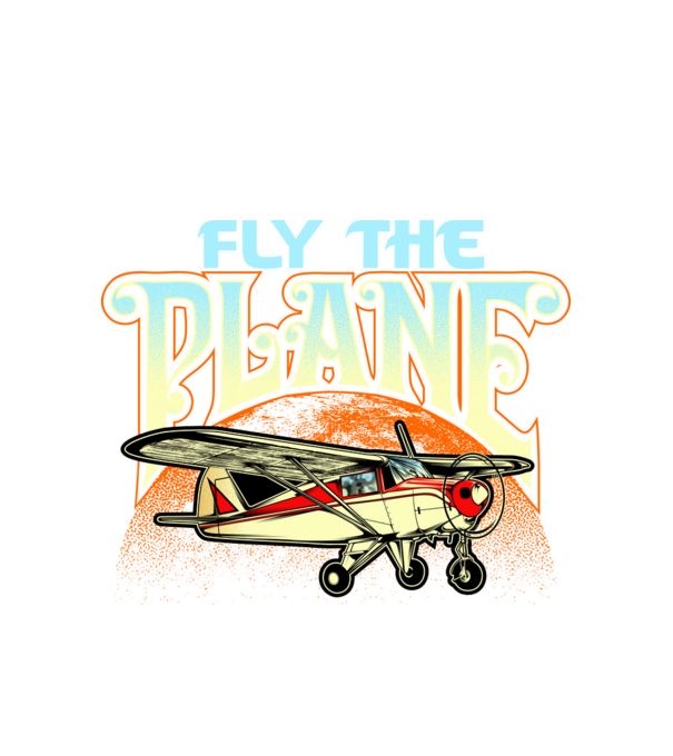 Avioane model alb pe tricou