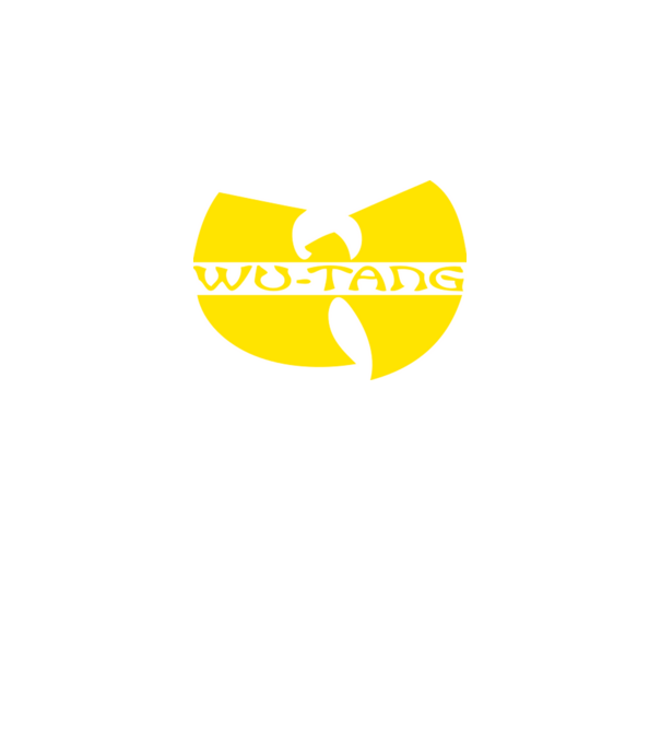 wu tang logo model negru pe tricou