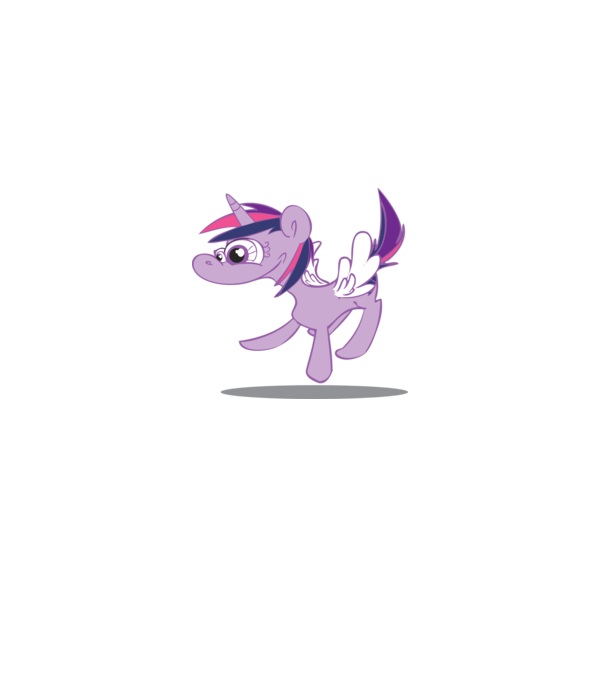ugly my little pony model alb pe tricou
