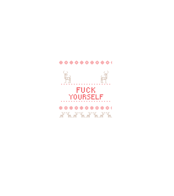 Merry go f-ck yourself model negru pe tricou