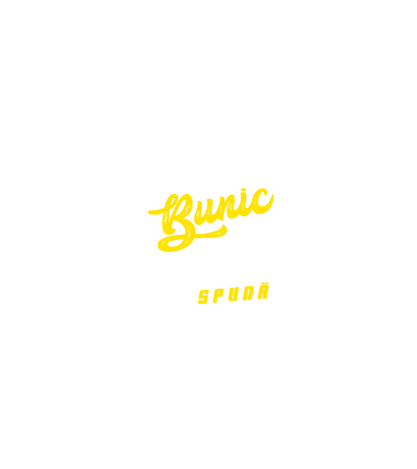 Mi se spune: bunic pentru că ar fi un marketing prost să mi se spună complice! model negru pe tricou