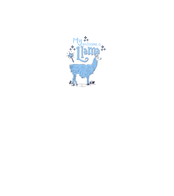 My patronus is Llama model negru pe tricou