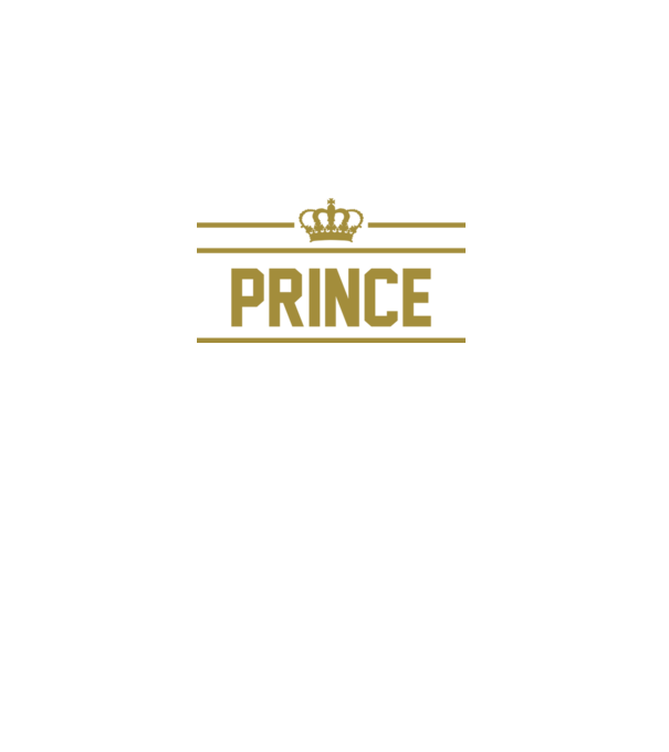 Prince model negru pe tricou