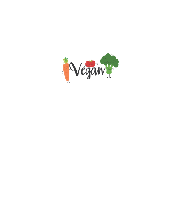 Vegan veggies model gri pe tricou