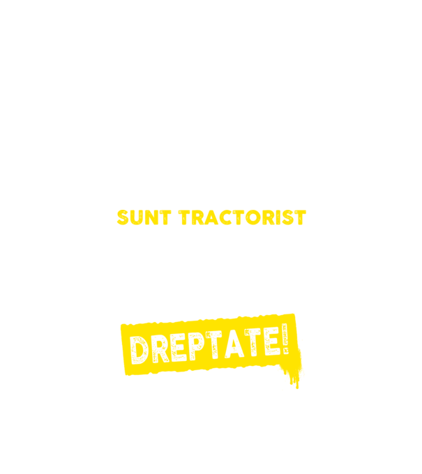 sunt TRACTORIST, pentru a economisi timp, să reținem că am întotdeauna dreptate model negru pe tricou