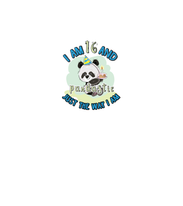 PANDASTIC 16 model gri pe tricou