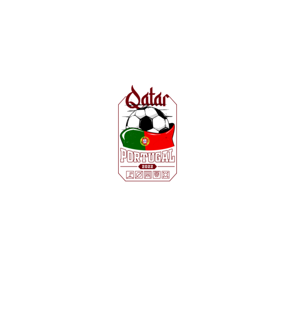 Qatar teams Portugal model negru pe tricou