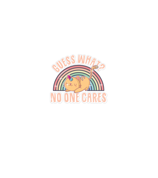 Guess what pisică-unicorn model negru pe tricou