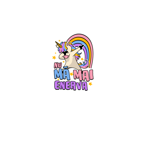 Nu mă mai enerva model negru pe tricou