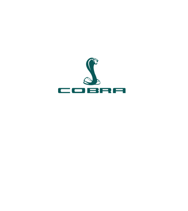 Cobra model alb pe tricou