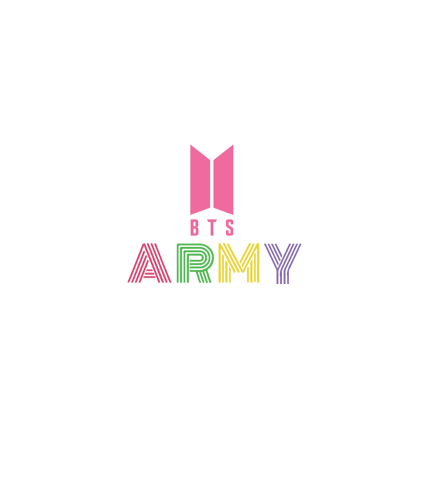 BTS ARMY model negru pe tricou