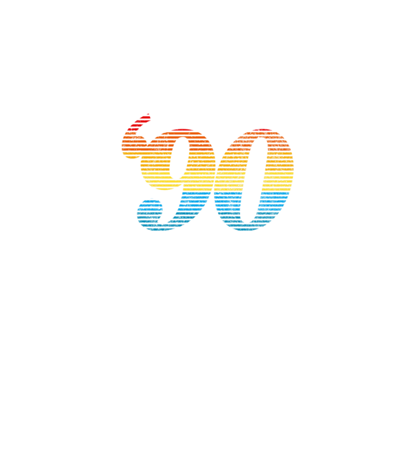 Retro Birthday 1990 model negru pe tricou
