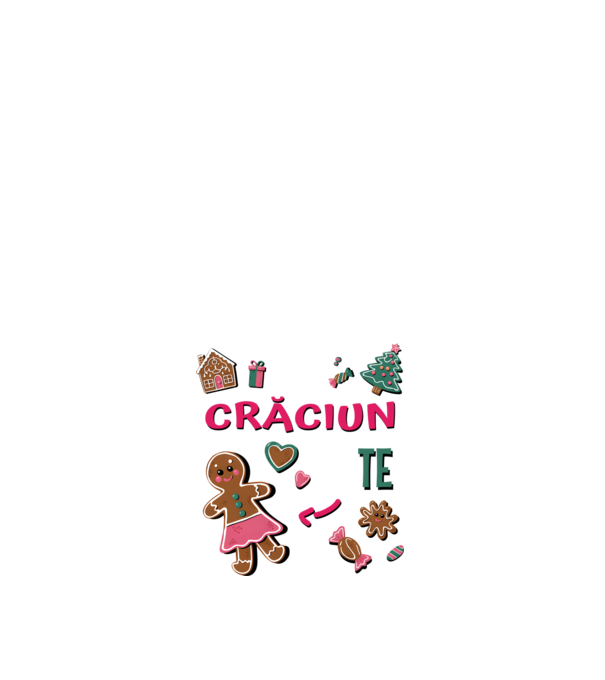 Tot ce-mi doresc de Crăciun să TE Femei Negru model alb pe tricou