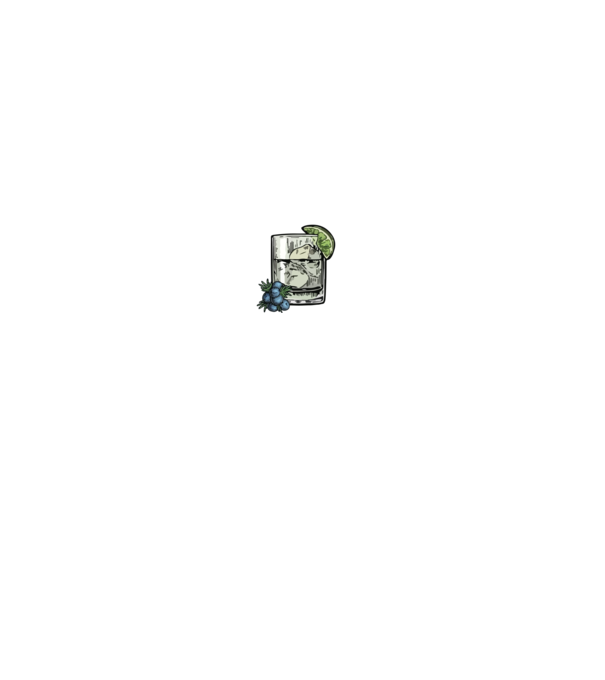 Let the fun be gin model gri pe tricou