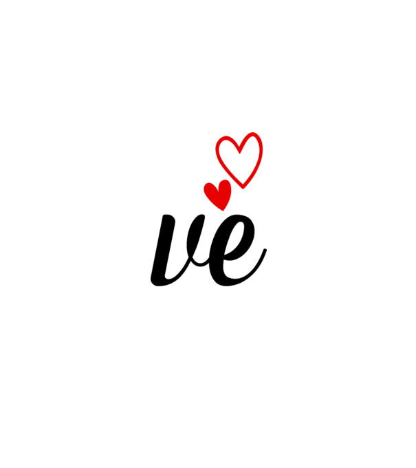 Cuplu LOVE model alb pe tricou