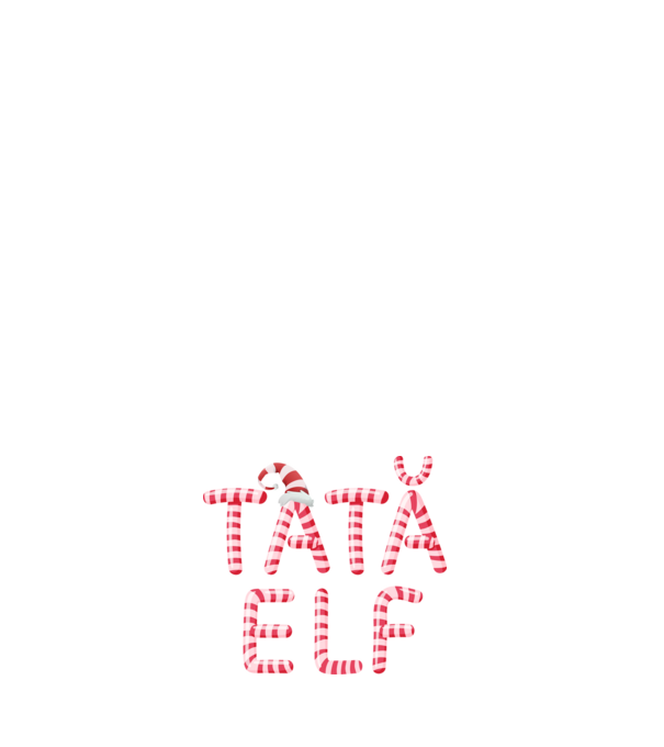 tată elf model negru pe tricou