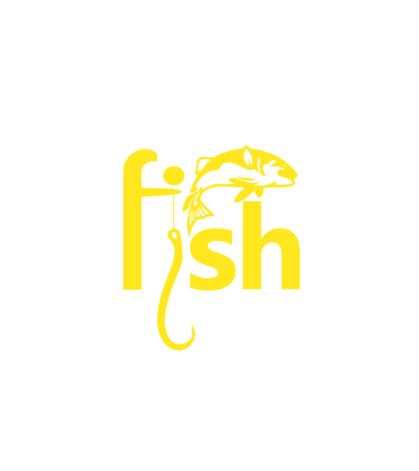 Fish model negru pe tricou