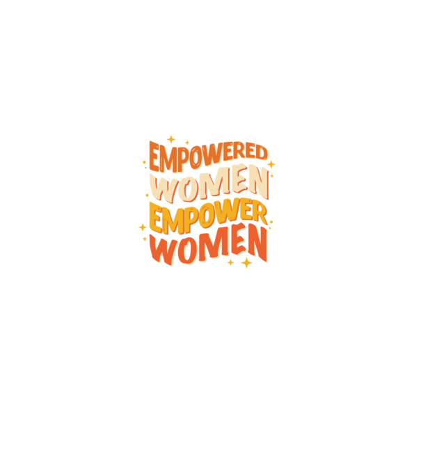 Empowered women empower women model negru pe tricou