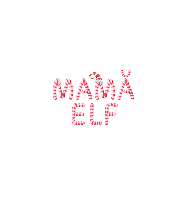 mamă elf model negru pe tricou