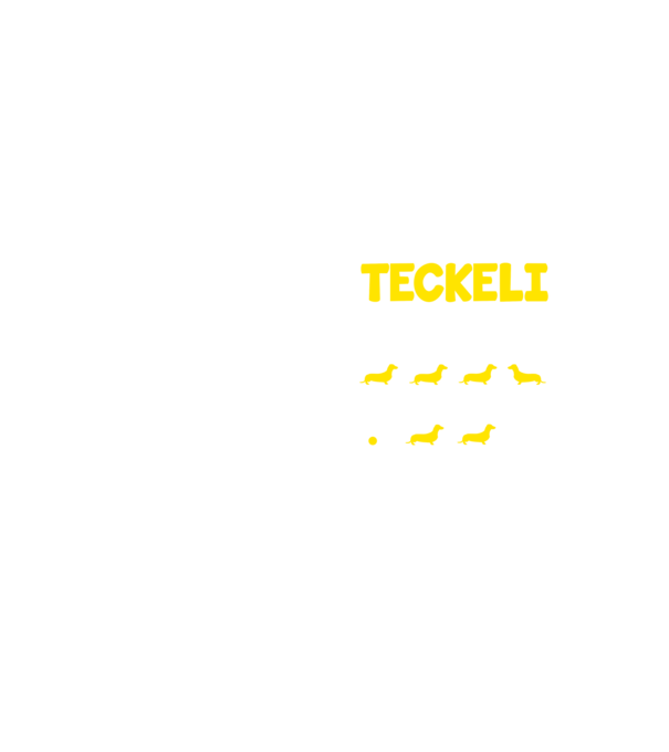 trucuri pentru Teckeli încăpățânați stai culcă-te întoarce-te vino adu bate palma rămâi model galben neon pe tricou