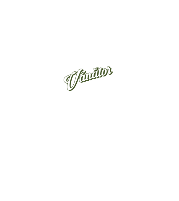 Cel mai bun Vănător din lume model gri pe tricou
