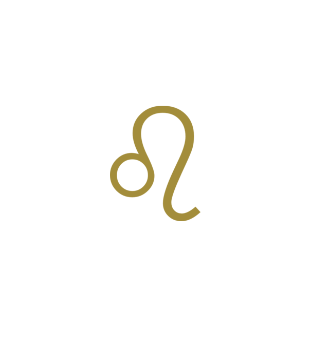 Leo Horoscope model negru pe tricou