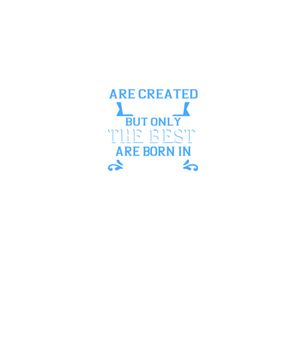 All men created equal but only the beat are born in june model portocaliu pe tricou