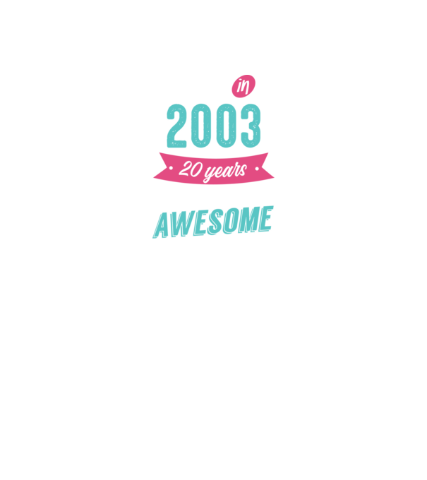 Made in 2003 model negru pe tricou