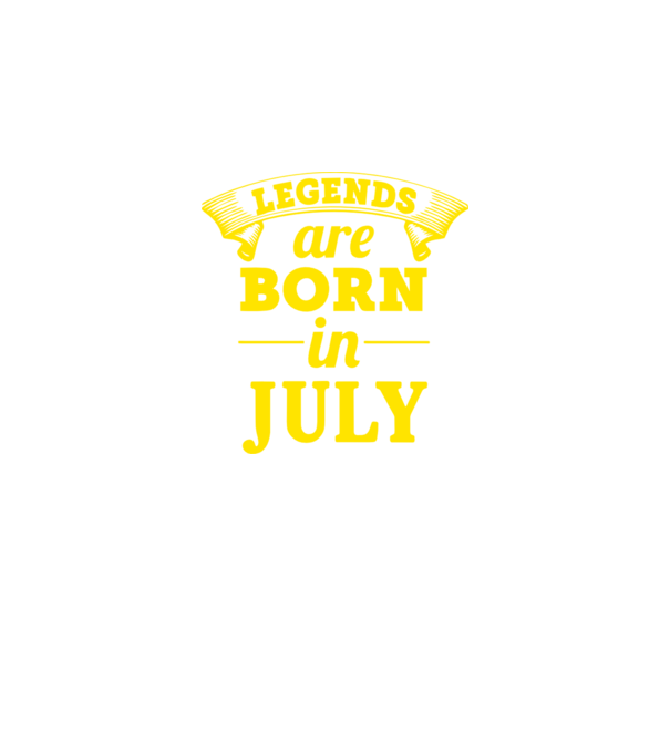 Legends are born in July model albastru închis pe tricou
