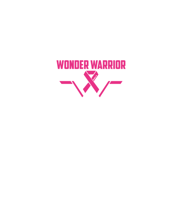 WONDER WARRIOR model negru pe tricou