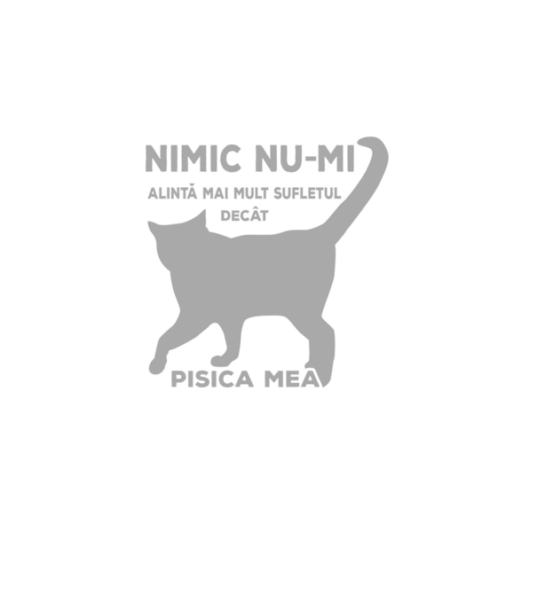 Nimic nu-mi alintă mai mult sufletul decât pisica mea model negru pe tricou