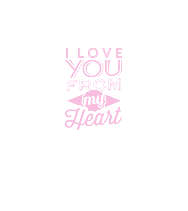 love you from model gri închis pe tricou