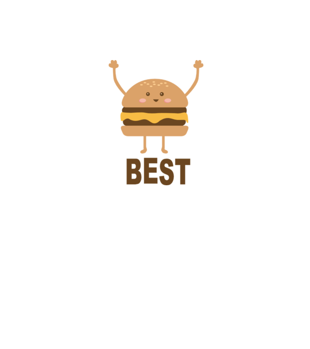 Best hamburger model alb pe tricou