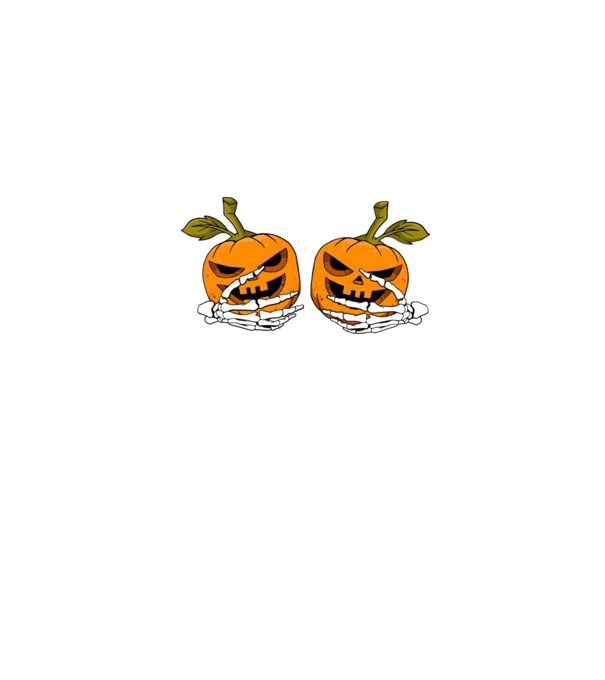 Pumpkin titts model albastru jeanși pe tricou