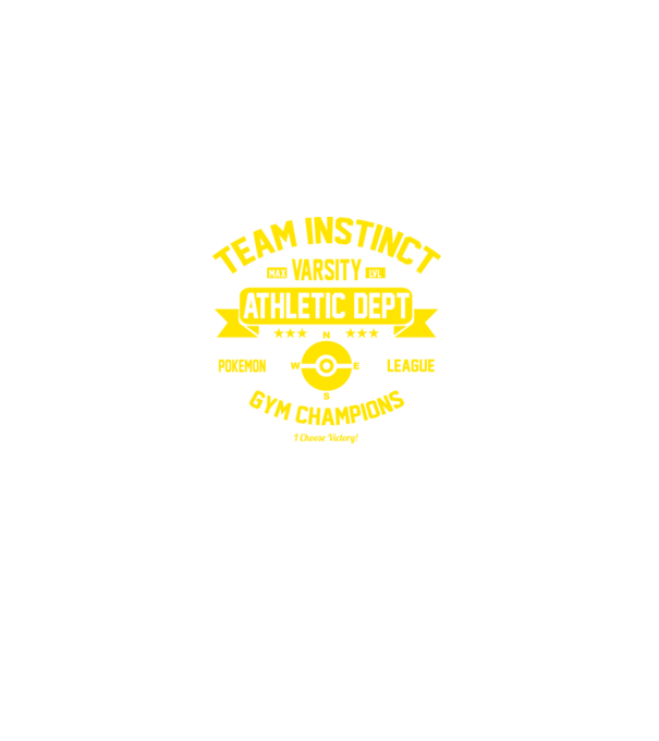 Team instinct champions model negru pe tricou