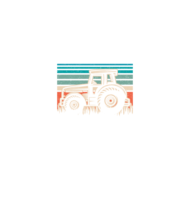 TRACTOR model negru pe tricou