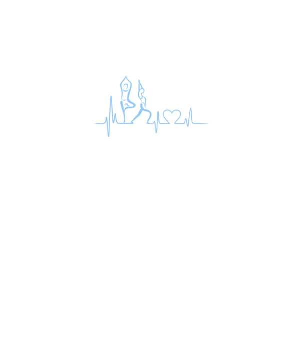 Inimă Yoga model galben neon pe tricou