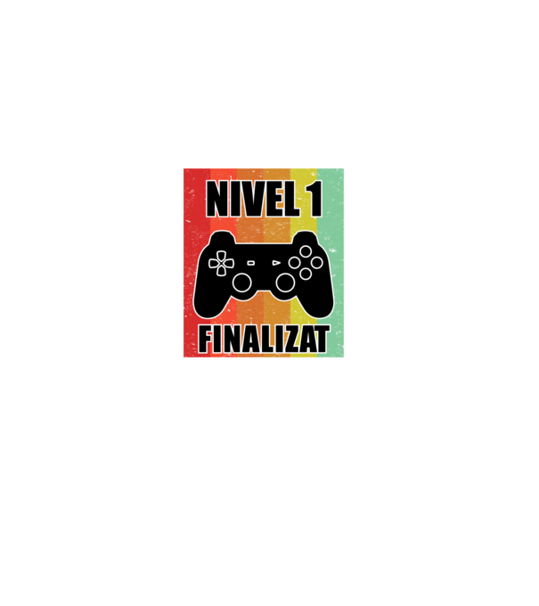 Nivel 1 finalizat model negru pe tricou