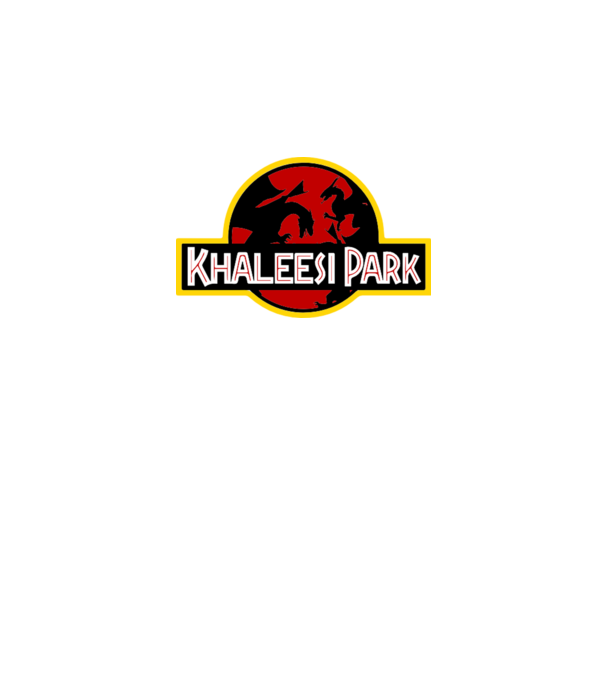 Khaleesi Park model alb pe tricou