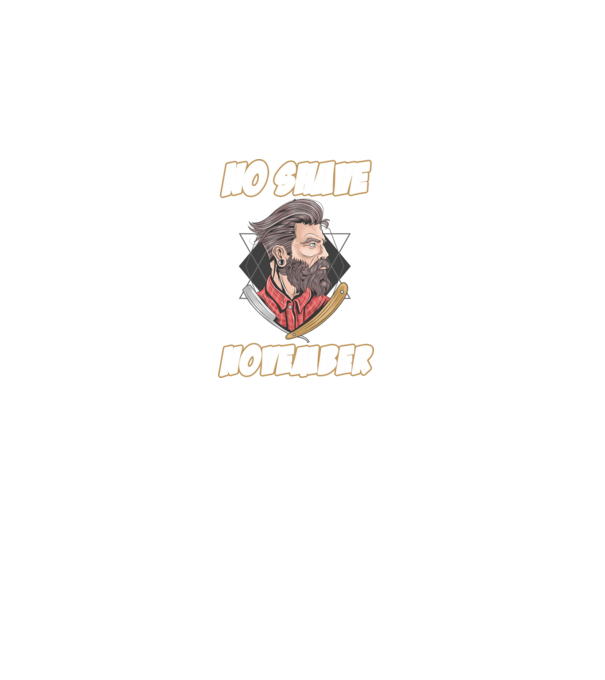 No shave November model negru pe tricou