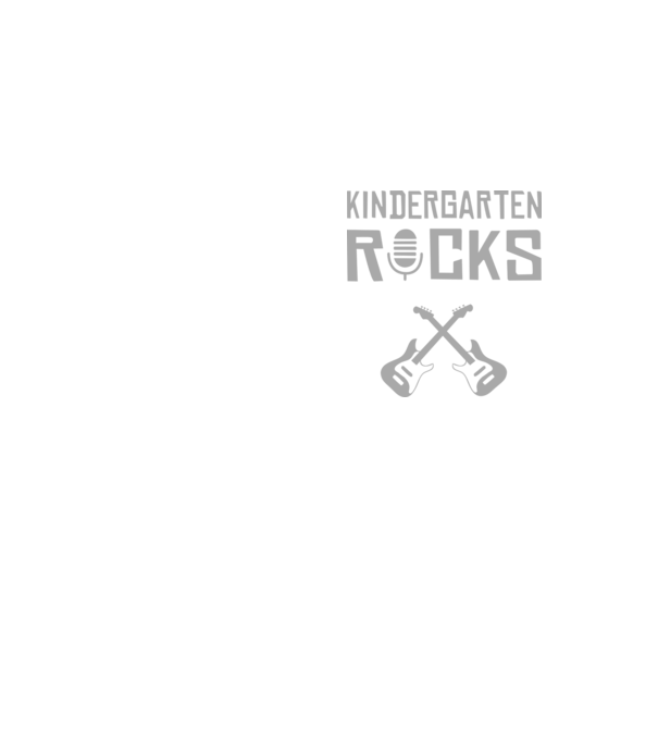 Kindergarten rocks model galben neon pe tricou