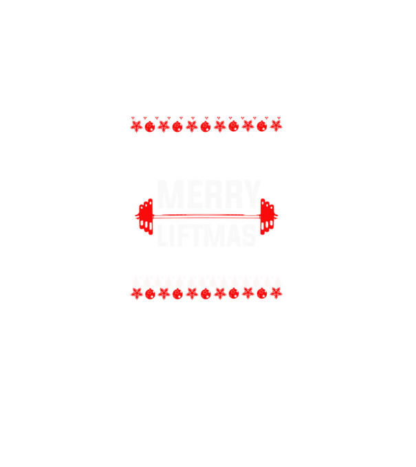 Merry liftmas 1 model negru pe tricou