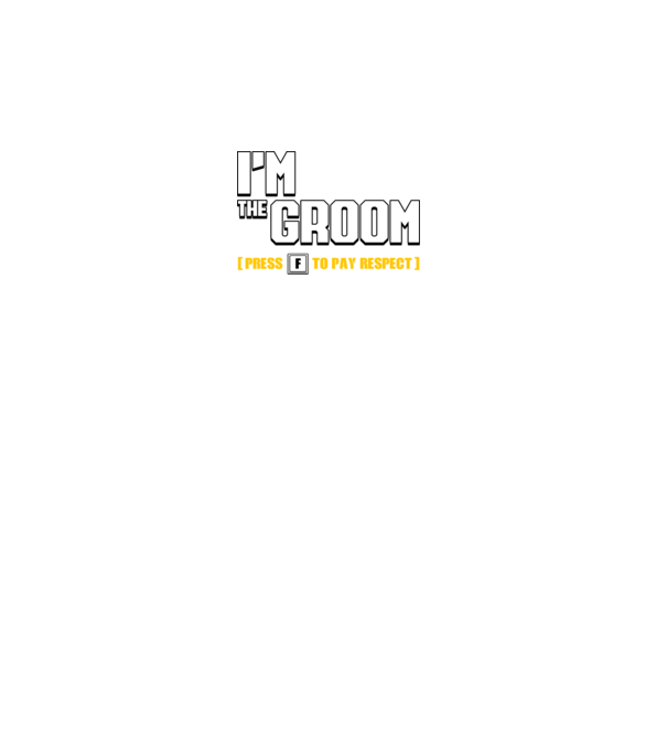 I'm the Groom model gri pe tricou