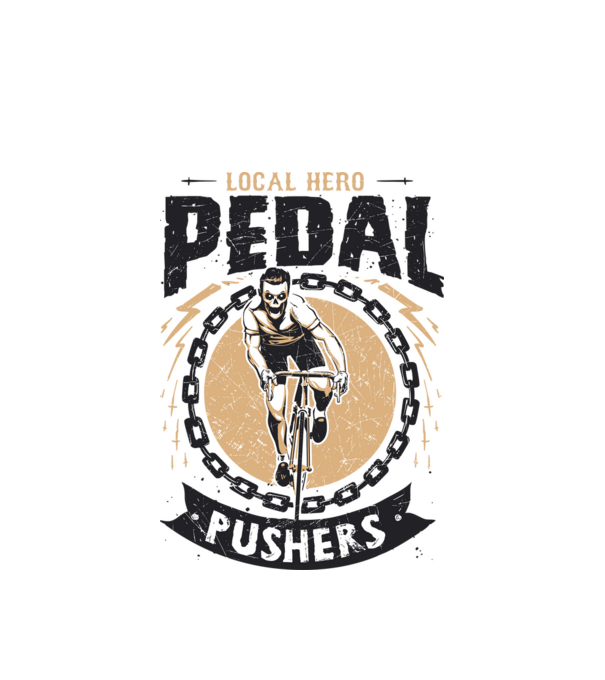 Pedal Pushers model alb pe tricou