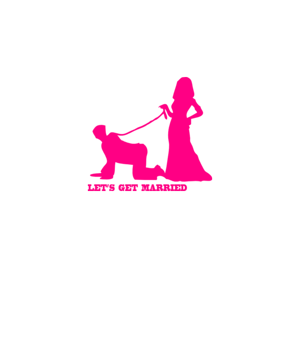 lets get married model dusty pink pe tricou