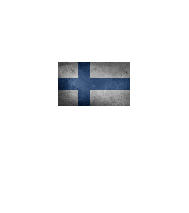 FINLAND model negru pe tricou